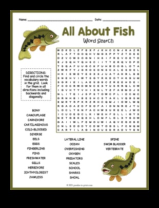 Puzzleial Puzzles Fapte și teste distractive despre pește